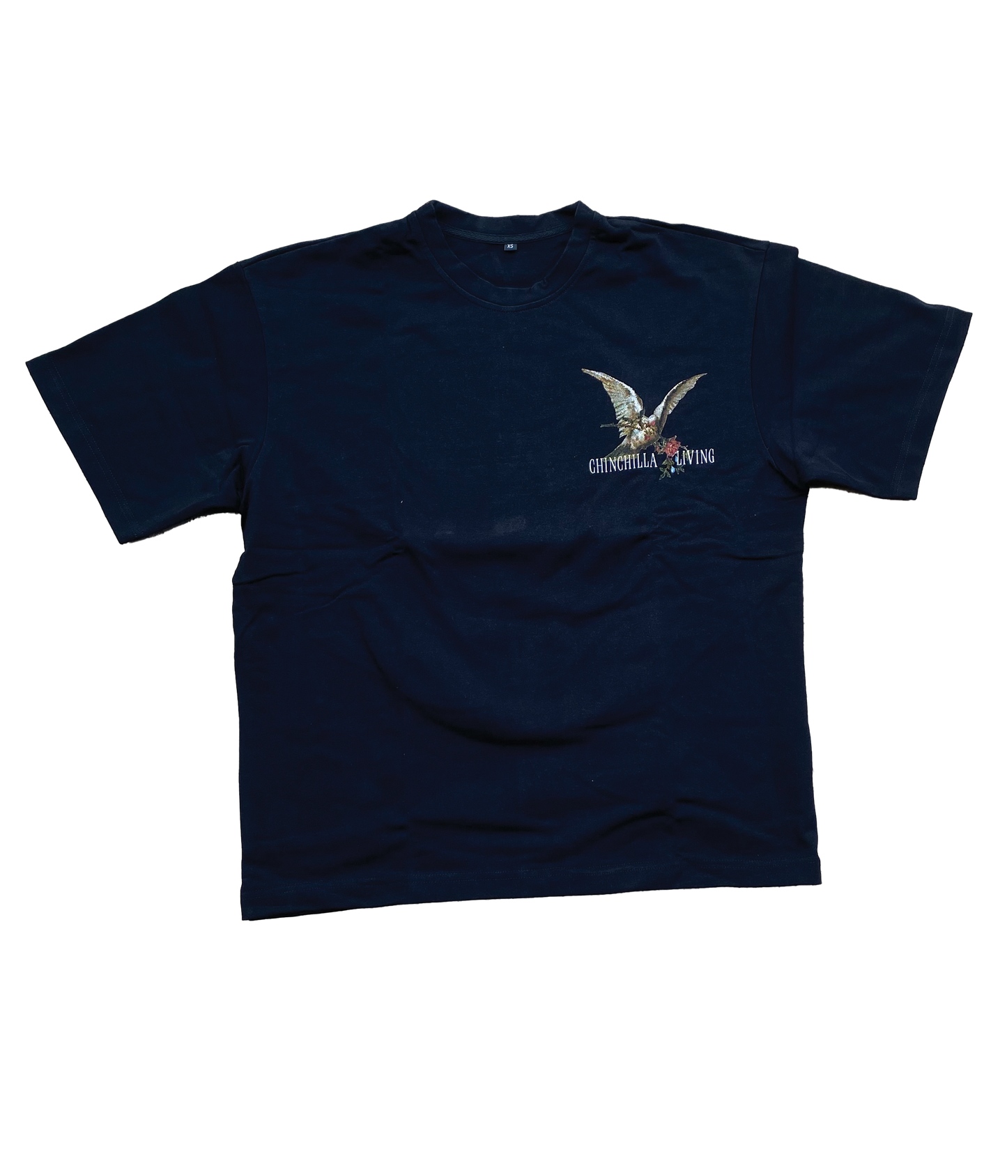 Chinchilla Living "Doves & Roses" Black